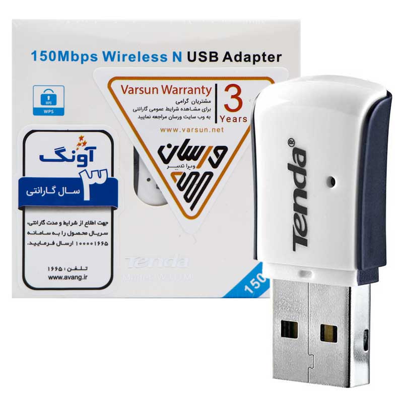 کارت شبکه بی سیم Tenda W311M