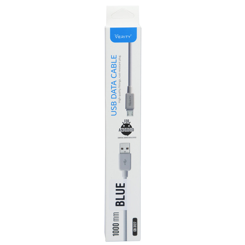 کابل میکرو یو اس بی Verity CB 3127 1m