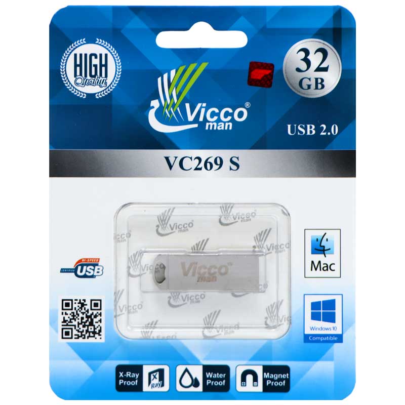 فلش 32 گیگ ویکومن Vicco VC269
