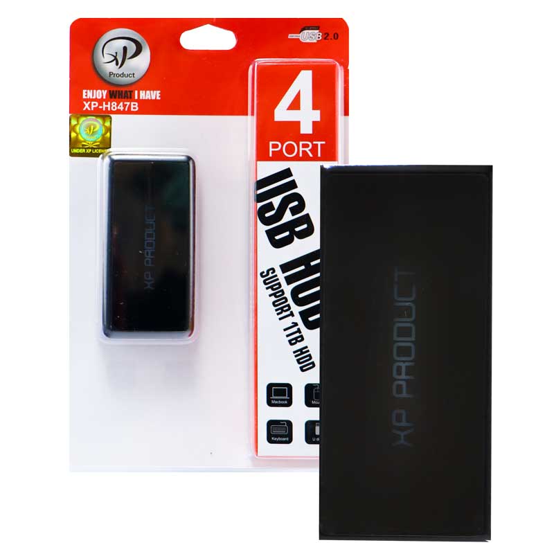 هاب 4 پورت USB2.0 ایکس پی-پروداکت XP-H847C
