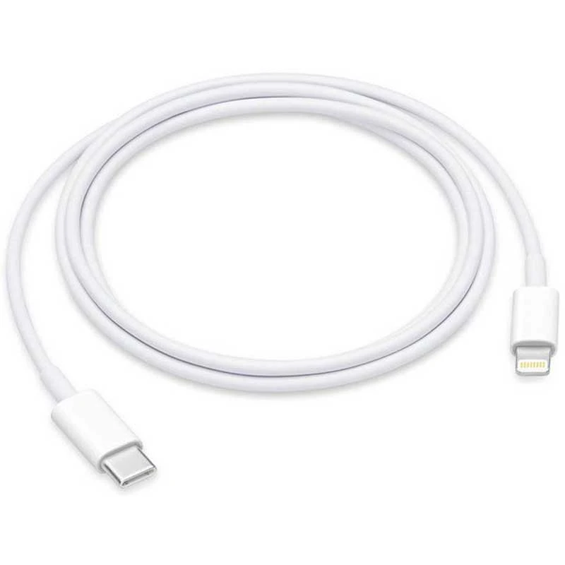 کابل اصلی تایپ سی به لایتنینگ iPhone 11 طول 1 متر پک دار