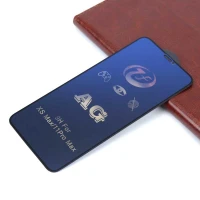 گلس مات iPhone 11 Pro Max آبی