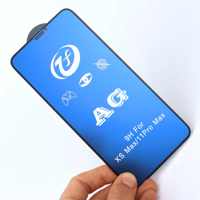 گلس مات iPhone 11 Pro Max آبی