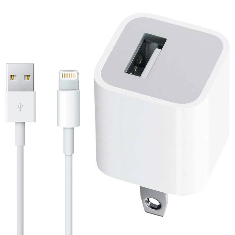 شارژر دیواری اورجینال iPhone XS Max + کابل آیفونی