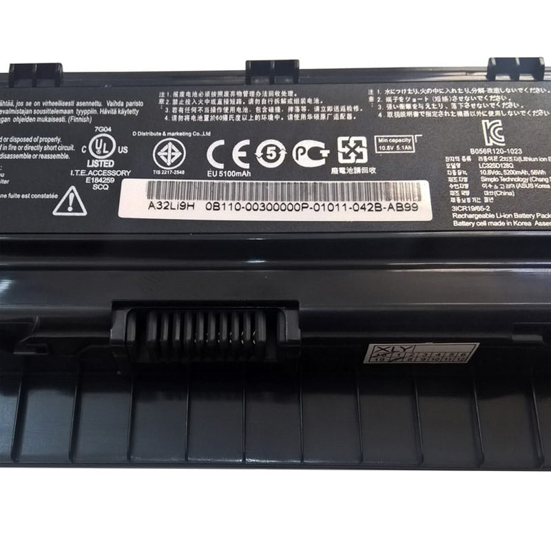 باتری لپ تاپ اورجینال ایسوس Asus N551-G551-N1405-6Cell
