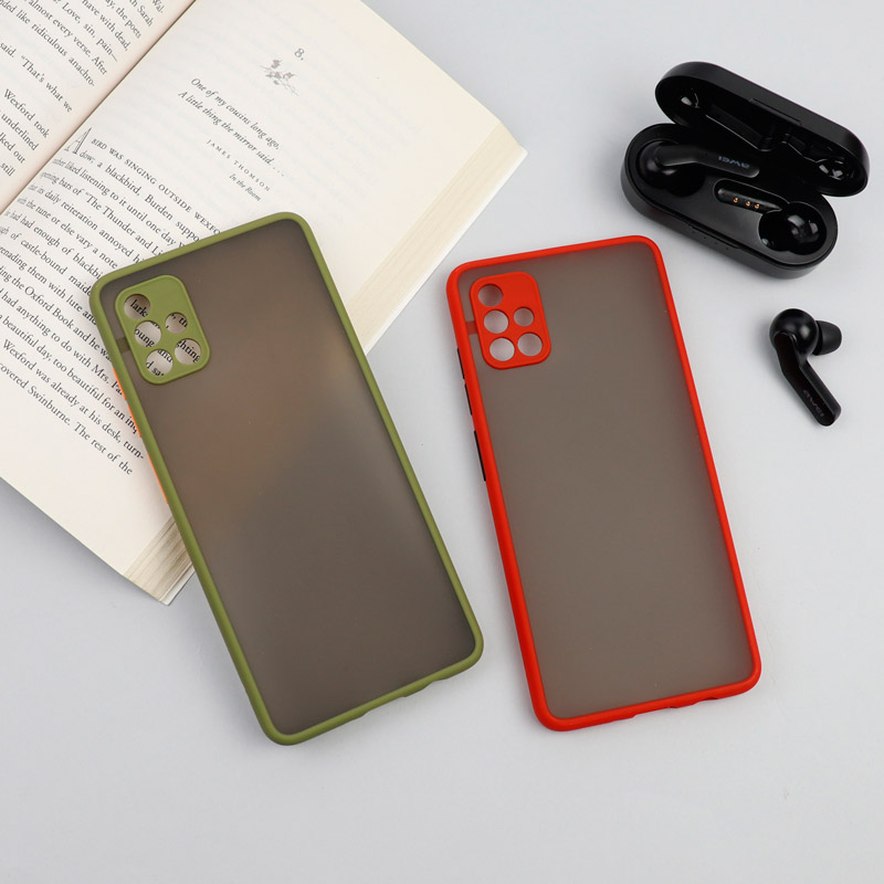 قاب PC مات محافظ لنز دار Samsung A51