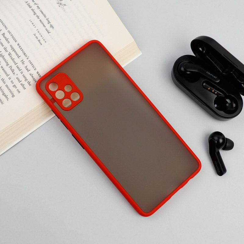قاب PC مات محافظ لنز دار Samsung A51