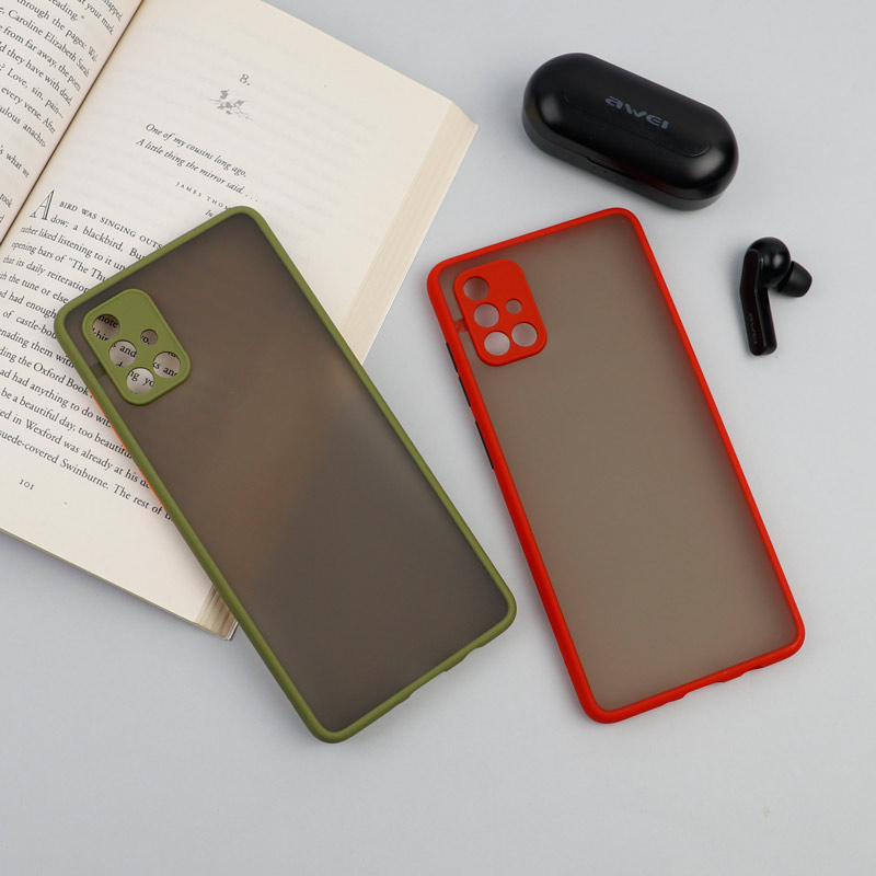 قاب PC مات محافظ لنز دار Samsung Galaxy A71
