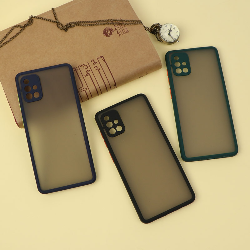 قاب PC مات محافظ لنز دار Samsung Galaxy A71