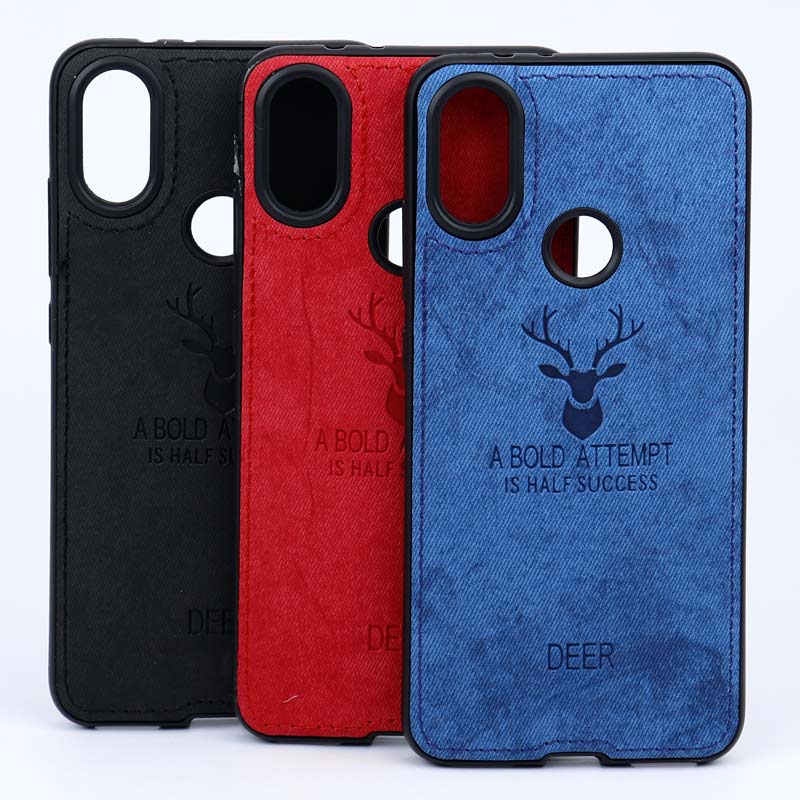 قاب چرمی طرح گوزن Xiaomi Mi A2/6X