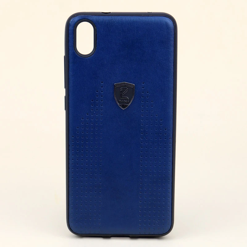قاب چرمی PULOKA شیائومی Redmi 7A آبی