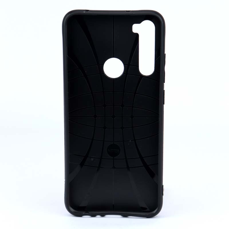 قاب چرمی طرح گوزن Xiaomi Redmi Note 8 قرمز