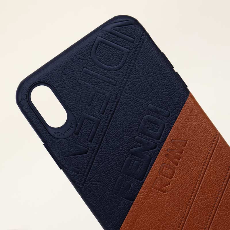 قاب چرمی Fendi آیفون iPhone XS Max کد5