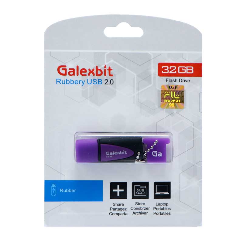 فلش 32 گیگ گلکس بیت Galexbit Rubbery