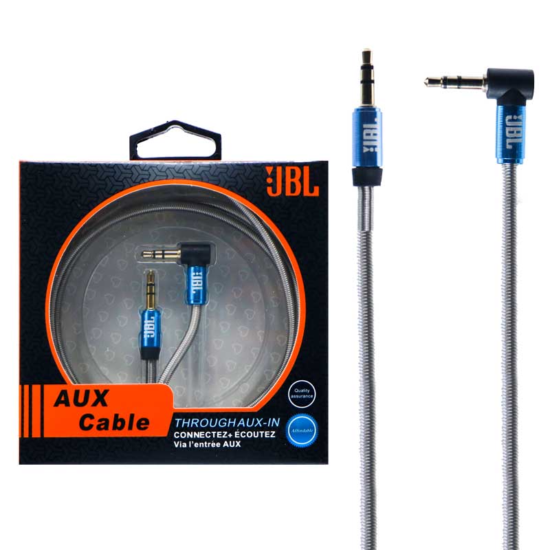 کابل فلزی JBL XY-003 AUX 1m یکسر L
