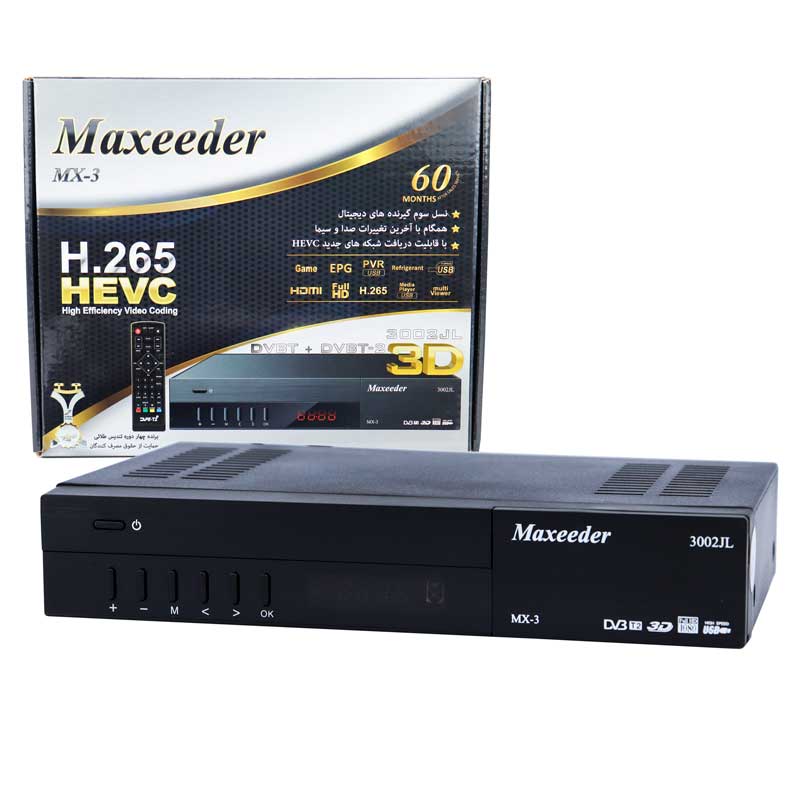 گیرنده دیجیتال Maxeeder MX-3 3002 JL