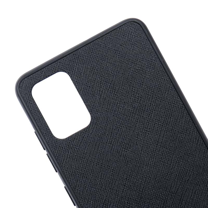 قاب چرمی Mont Blanc سامسونگ Galaxy A51 سری B مشکی