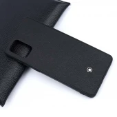 قاب چرمی Mont Blanc سامسونگ Galaxy A71 سری B مشکی