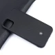قاب چرمی Mont Blanc آیفون iPhone 11 سری B مشکی