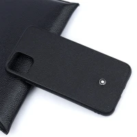 قاب چرمی Mont Blanc آیفون iPhone 11 Pro Max مشکی سری B