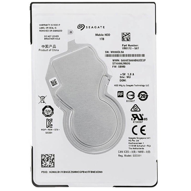هارد لپ تاپ سیگیت SEAGATE ST1000LM035 1TB