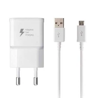 شارژر اورجینال Samsung Fast Travel + کابل میکرو یو اس بی