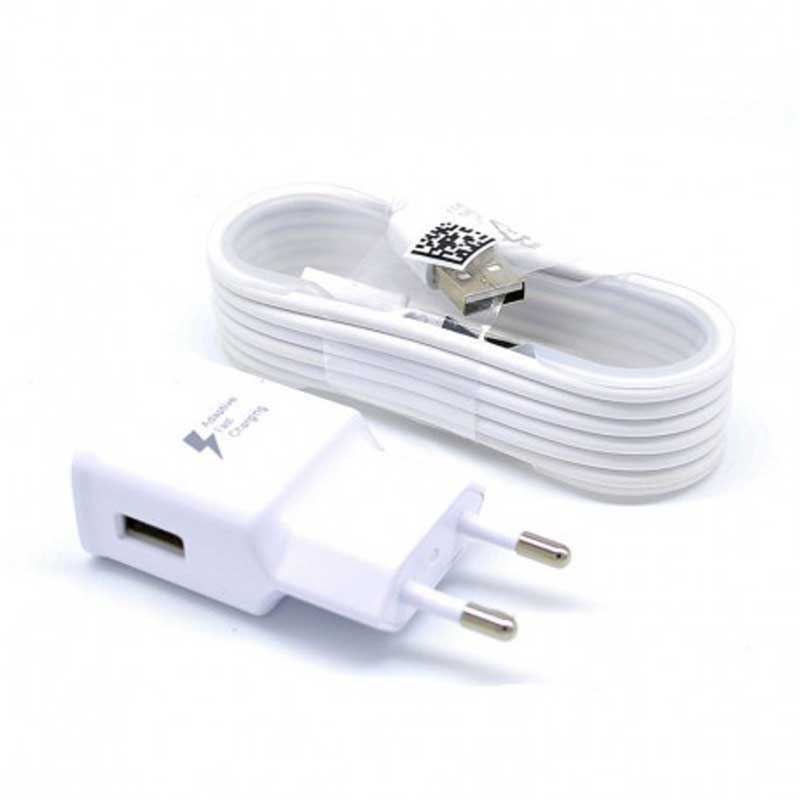 شارژر اورجینال Samsung Fast Travel + کابل میکرو یو اس بی