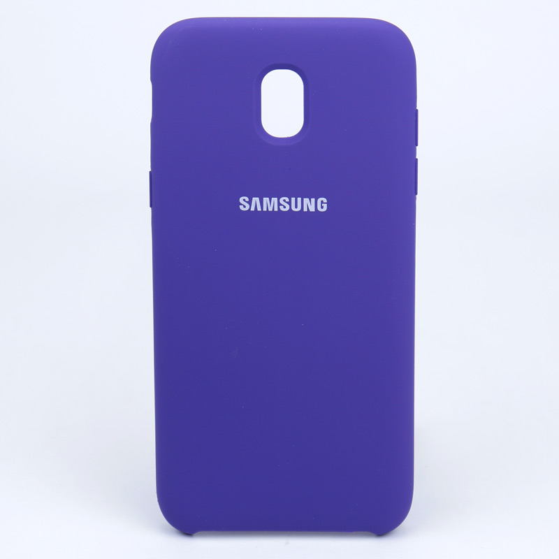 قاب سیلیکونی اصلی Samsung J5 Pro بنفش تیره