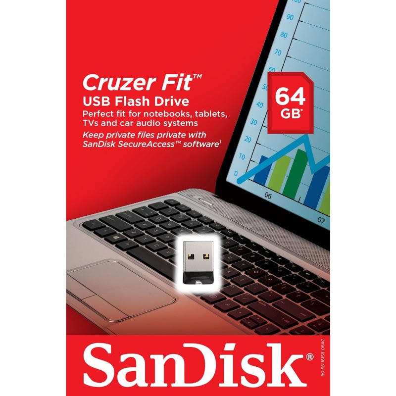 فلش 64 گیگ سن دیسک SanDisk Cruzer Fit
