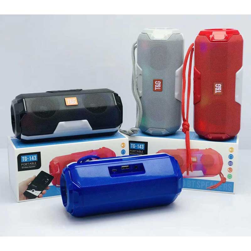 اسپیکر بلوتوثی رم و فلش خور T&G TG-143