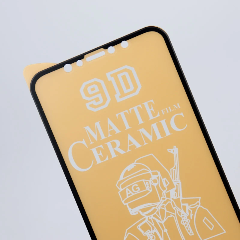 گلس سرامیکی مات iPhone X/XS مشکی