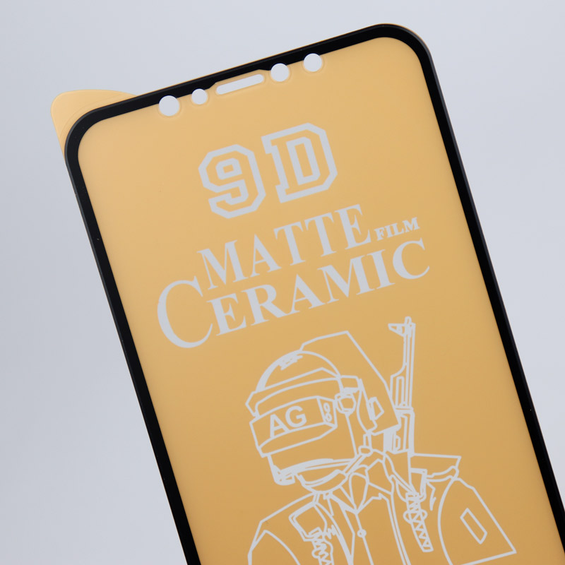 گلس سرامیکی مات iPhone XR مشکی