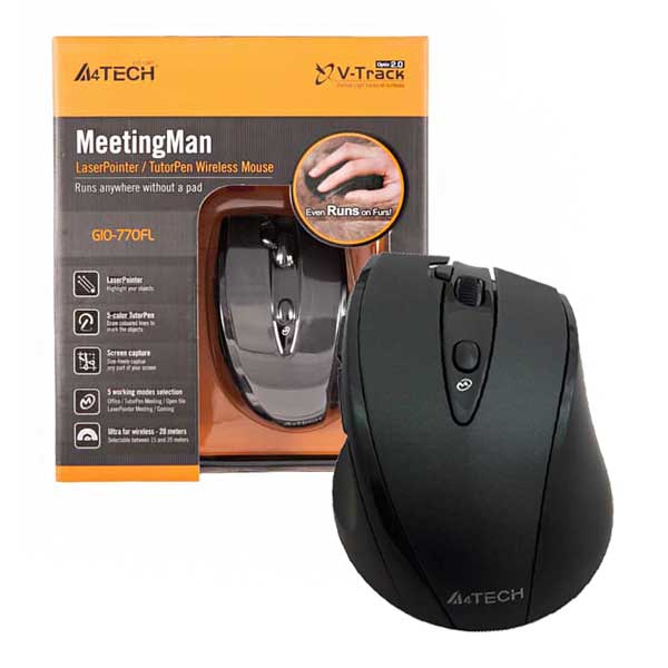 موس بی سیم ایفورتک A4TECH G10-770FL