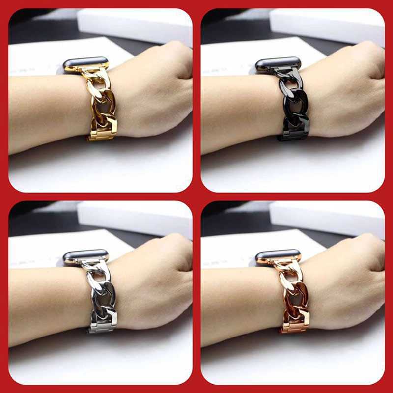 بند اپل واچ کارتیر تک زنجیر 38/40mm