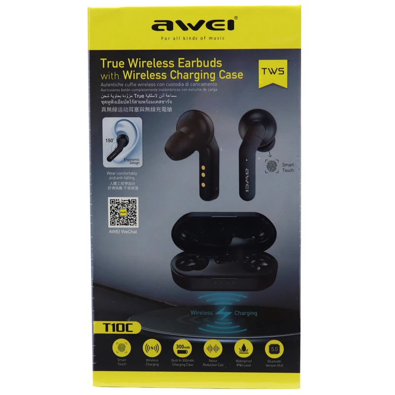 هدست بلوتوث دو گوشی Awei T10C TWS