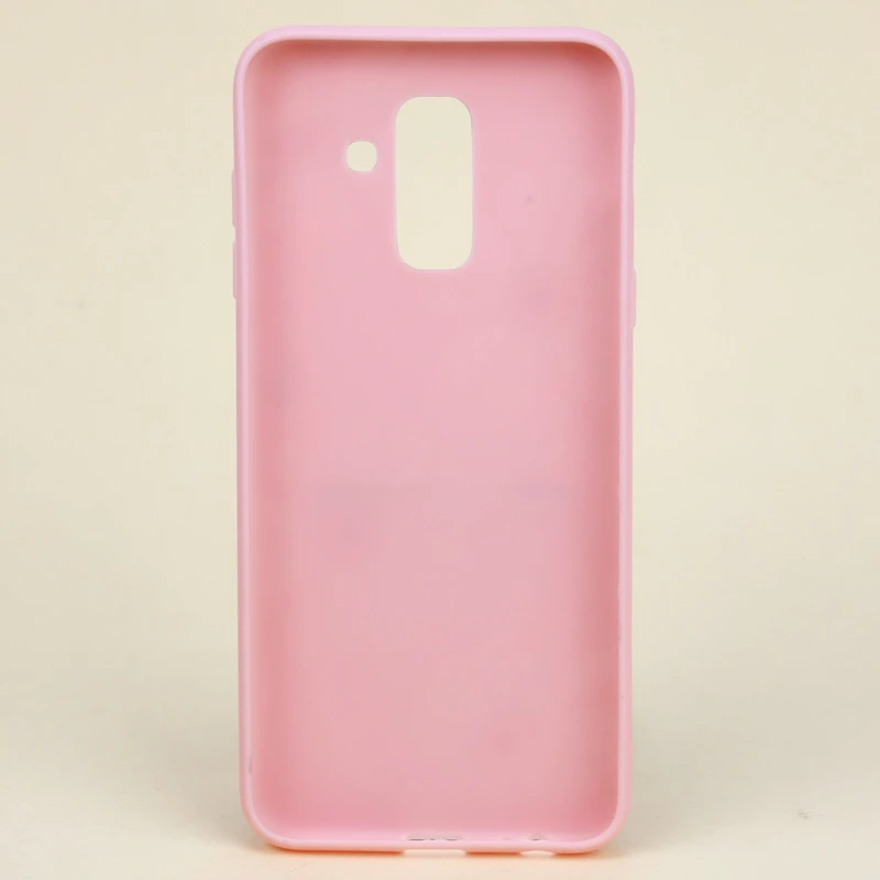 قاب طرح دار پک پلاستیکی سامسونگ A6 Plus کد4
