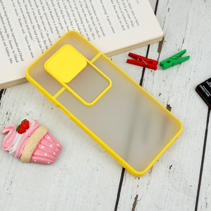 قاب PC مات محافظ لنز دار کشویی Xiaomi Redmi Note 9s / Note 9 Pro
