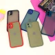 قاب PC مات محافظ لنز دار iPhone 11