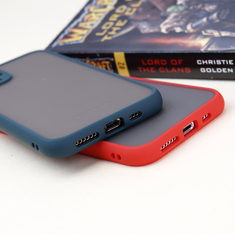 قاب PC مات محافظ لنز دار iPhone 11 Pro Max