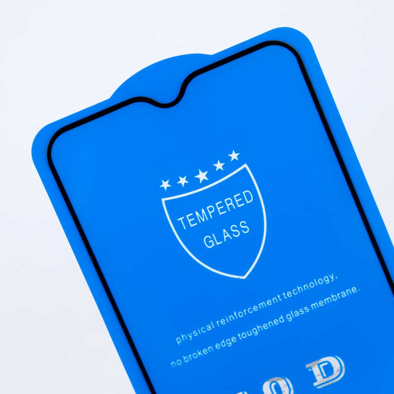 گلس تمام چسب Xiaomi Mi 9 Lite مشکی