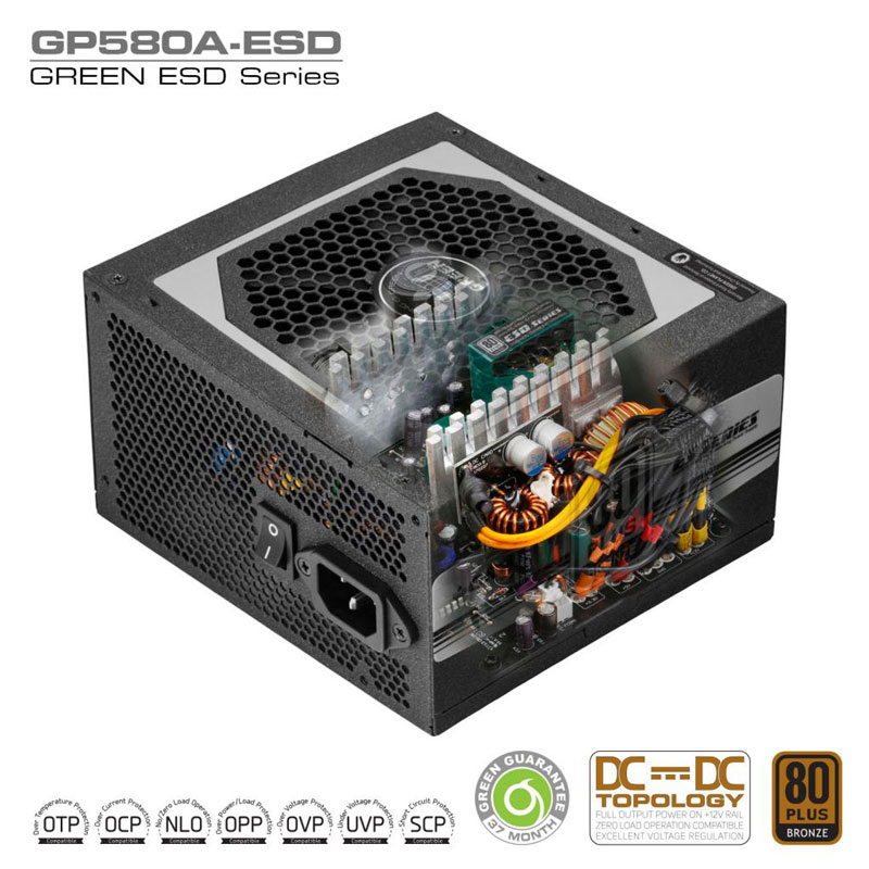 پاور گرین GREEN GP580A ESD