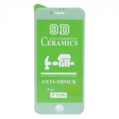 گلس سرامیکی براق iPhone 7/8/SE 2020 سفید