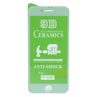 گلس سرامیکی براق iPhone 7/8/SE 2020 سفید