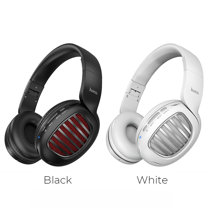 هدفون بلوتوثی و رم خور Hoco W23 Brilliant Sound (گارانتی 12 ماهه)