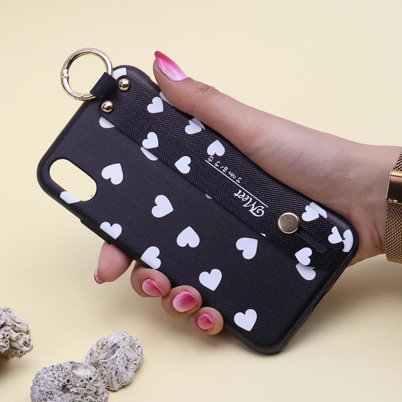 قاب طرحدار هولدر دستی کد3 آیفون iPhone X/XS