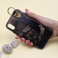 قاب طرحدار هولدر دستی کد9 آیفون iPhone X/XS