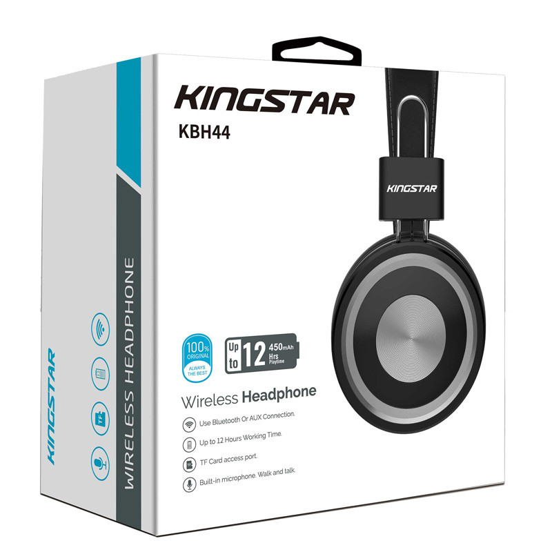 هدفون بلوتوثی و رم خور Kingstar KBH44