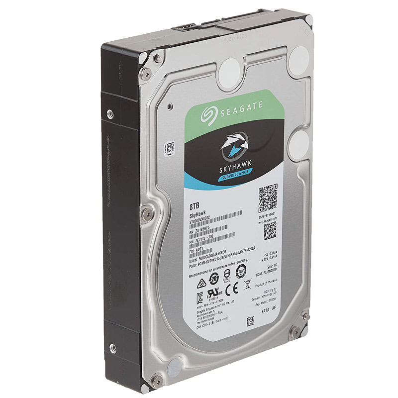 هارد اینترنال سیگیت Seagate SkyHawk Surveillance ST8000VX004 8TB SATA