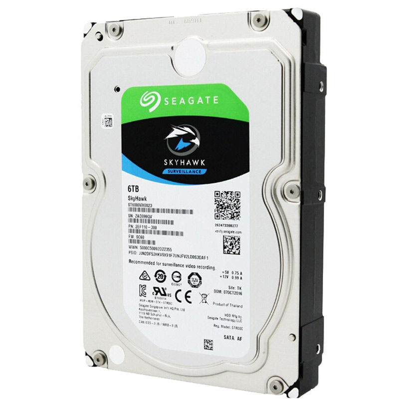 هارد اینترنال سیگیت Seagate SkyHawk Surveillance ST6000VX001 6TB SATA