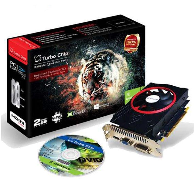 کارت گرافیک Turbo Chip GeForce GT730 2GB DDR3 128Bit